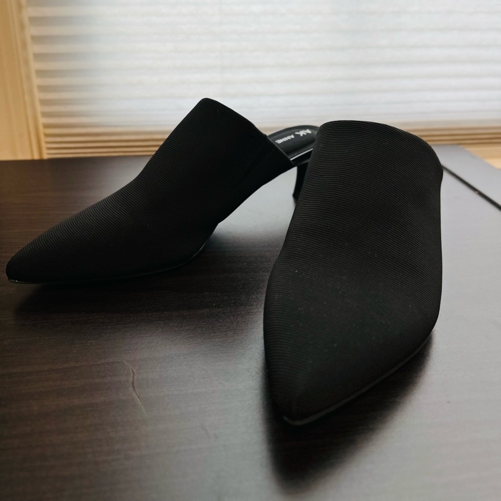 Anne Klein Heeled Mules
